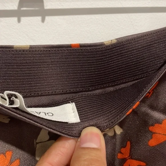 Glassons Butterfly Print Satin Maxi Skirt - Picture 6 of 7